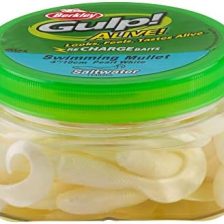 Berkley Gulp! Alive! Swimming Mullet Saltwater Fishing Soft Bait